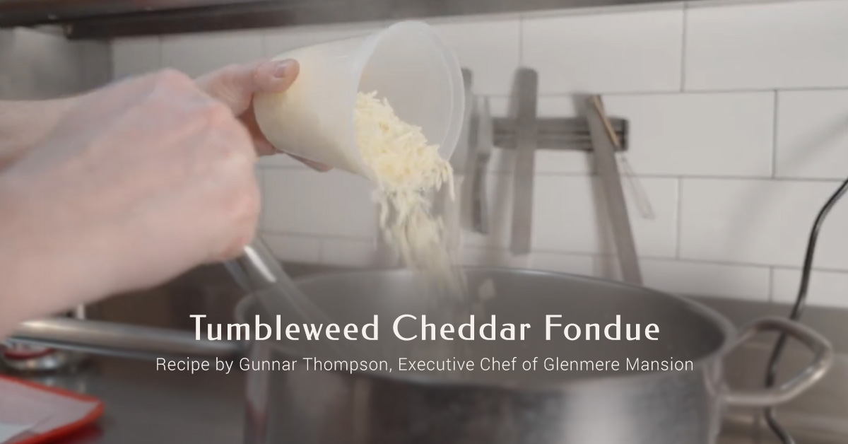 Tumbleweed Cheddar Fondue recipes by Gunner Thompson. 5 Spoke Creamery